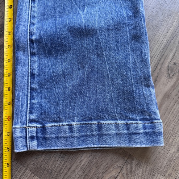 VERVET BY FLYING MONKEY Willa High Rise Trouser Stretch Flare Jean - Sz 25 x 34 - Picture 8 of 14